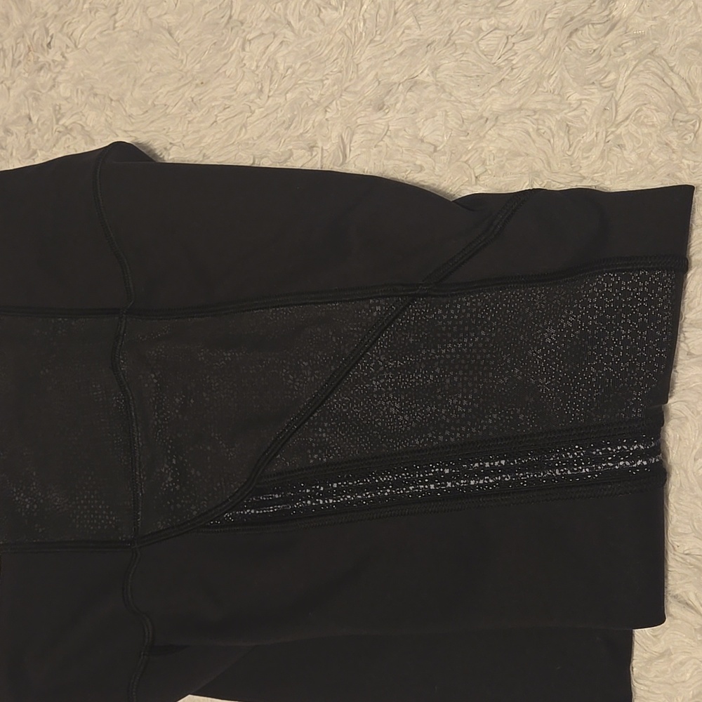 Lululemon Athletic Wunder Under Leggings Size 6 Color Black - Picture 10 of 10